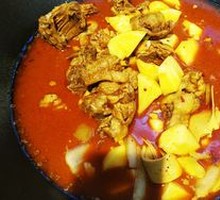 Stewed Chicken and Pork Rib Pot