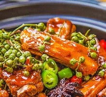 Crispy Pork Rib Stew