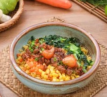 Vegetable Braised Pork Rice