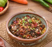 Sizzling Sour Pork Intestine Rice