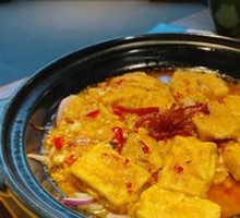 Garlic Ham Braised Tofu