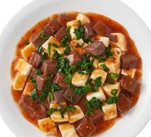 Braised Duck Blood with Tofu