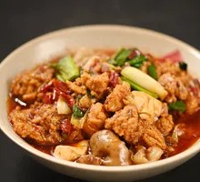 Braised Fish Offal with Tofu