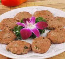 Sesame Lotus Root Cakes
