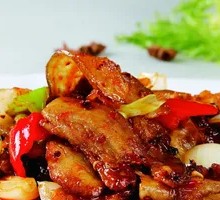Spicy Pork and Shredded Chicken Rice