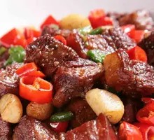 Braised Pork with Sichuan-Style Chicken