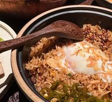 Beef Tongue Rice with Morel Mushrooms