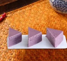 Purple Sweet Potato Steamed Cake