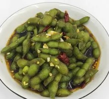 Braised Green Soybeans