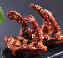 Spicy Braised Duck Neck Bones