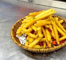 Dry-Fried Lotus Root Strips