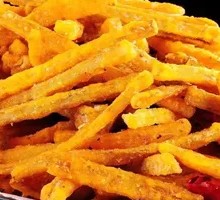 Dry-Fried Lotus Root Strips