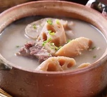 Pork Knuckle and Lotus Root Soup