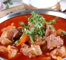 Red Braised Mountain Goat Hot Pot