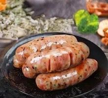 Black Pepper Pure Meat Sausage