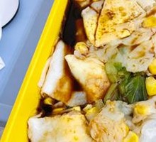 玉米鸡蛋肠粉