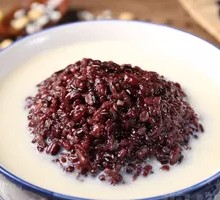 Blood Rice Hot Soy Milk