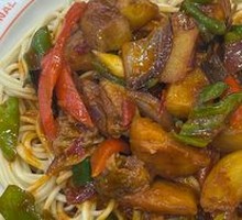Big Plate Chicken Noodles