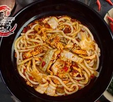 Sour Cabbage Chicken Fried Rice Noodles