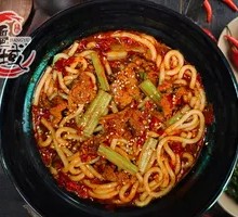 Spicy Beef Fried Rice Noodles