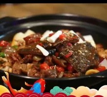Softshell Turtle with Pigeon Stew