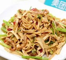 Shredded Pork with Tofu Skin