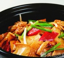 Stir-fried Tofu Sheets