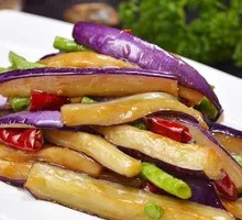Eggplant Chicken Dice