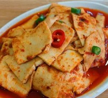 Fried Pork with Tofu Sheets