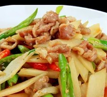 Potato and Pork Slices