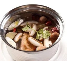 Black Chicken Soup with Dried Mushrooms and Red Dates