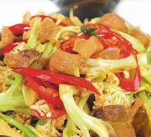 Spicy Cauliflower in Hot Pot