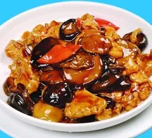 Shiitake Mushroom and Pork Slices