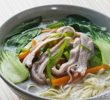 Lotus Seed Pork Stomach Soup Noodles