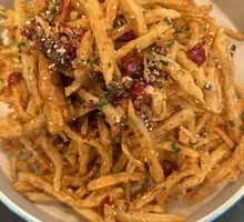 Dry-Fried Lotus Root Strips