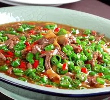 Sour Pickled Bean Chicken Offal Rice