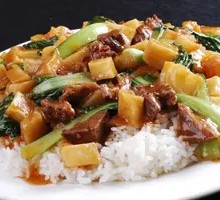 Potato and Beef Brisket