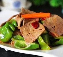 Stir-fried Pork Liver with Rice