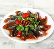 Tofu Egg and Green Pepper Salad