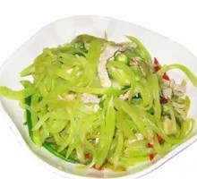 Bamboo Shoots with Pork Strips