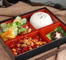 Chicken and Duck Bento