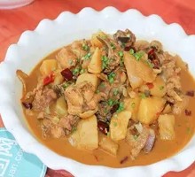 Potato Stewed Chicken