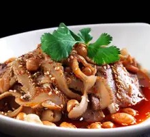 Spicy Beef and Ox Tripe Slices