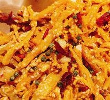 Dry-Fried Lotus Root Strips