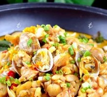 Clam and Frog Stir-fry