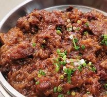 Stewed Beef Brisket with Sticky Rice