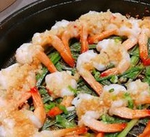 Garlic and Scallion Shrimp