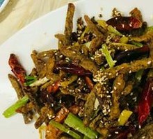 Dry-Fried Lotus Root Stuffed with Pork