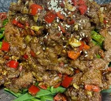 铁锅孜然牛肉