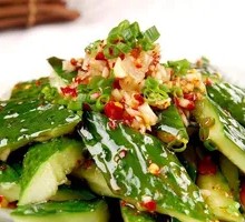 Knife-Pounded Cucumber